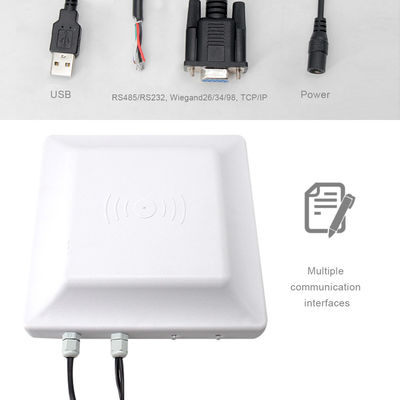 Construído na frequência ultraelevada integrou o leitor da frequência ultraelevada RFID da longa distância 868mhz da antena 6~10m