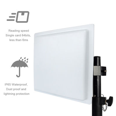 Leitor da frequência ultraelevada Rfid do Usb de Wiegand RS232 TCP 20 medidores para a porta do armazém