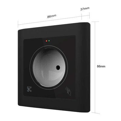 Wiegand 26 leitor de cartão de 34 controles de acesso para a proximidade do QR Code do cartão de NFC